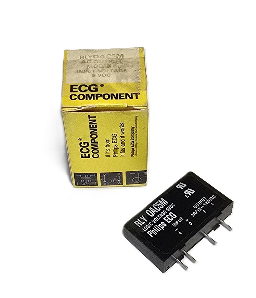 Philips ECG RLYOAC5M AC Output Module 5VDC – New