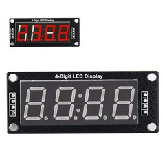 0.56in LED Disp Module 4 Digit 7 Segment Digital Tube Clock Module With Pin