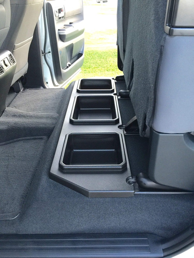 ESP Truck Accessories Plastic Under Seat Storage for 2014-2019 Toyota Tundra