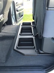 ESP Truck Accessories Plastic Under Seat Storage for 2014-2019 Toyota Tundra