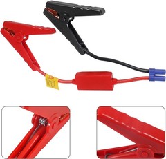 Emergency Portable Car Battery Jump Starter with Alligator Clamp Ca Size: 1pcs