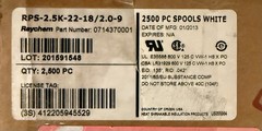 Tyco Electronics Raychem SHRINKMARK-PPS-2.5K-22-18/2.0-9