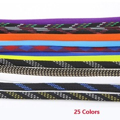 8mm Expandable PET Braided Cable Sleeving Mesh Loom Wire Wrap Harness Sheathing