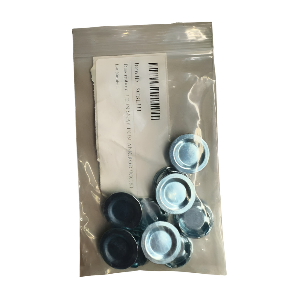 (Pack of 10) Thomas & Betts BL111 Steel 1/2″ Snap-In Knockout Seals, SCBL111