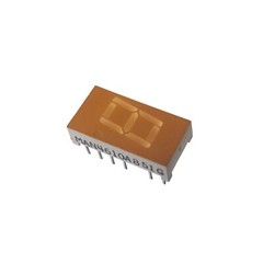 6Pc MAN4610A 7-Segment LED Display Orange Common-Cathode RHD QT