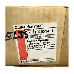 Eaton Cutler-Hammer 10250T451 Oiltight Joystick Operator 4 Position Handle