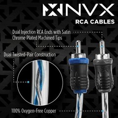True 4 Gauge 100% OFC Complete Amplifiers Wiring Kit with 5/6 Channel RCA-XKIT46