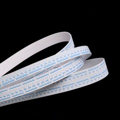 6Pin – 12Pin Flexible Flat Ribbon Cable Wire UL2468 Tinned Copper Wires 24AWG