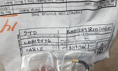 Lot of 2 Semi-Rigid/Hand-Formable/Semi-Flexible STORM MFR#57500 W/SMP Connectors