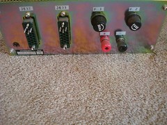 Anelva Electrode Voltage Meter RF/DC (broke off switch) PN#- A12-24285