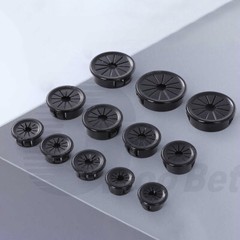 Nylon Wiring Grommets Cable Wire Hole Cover Tidy Protection Snap In 10mm – 100mm