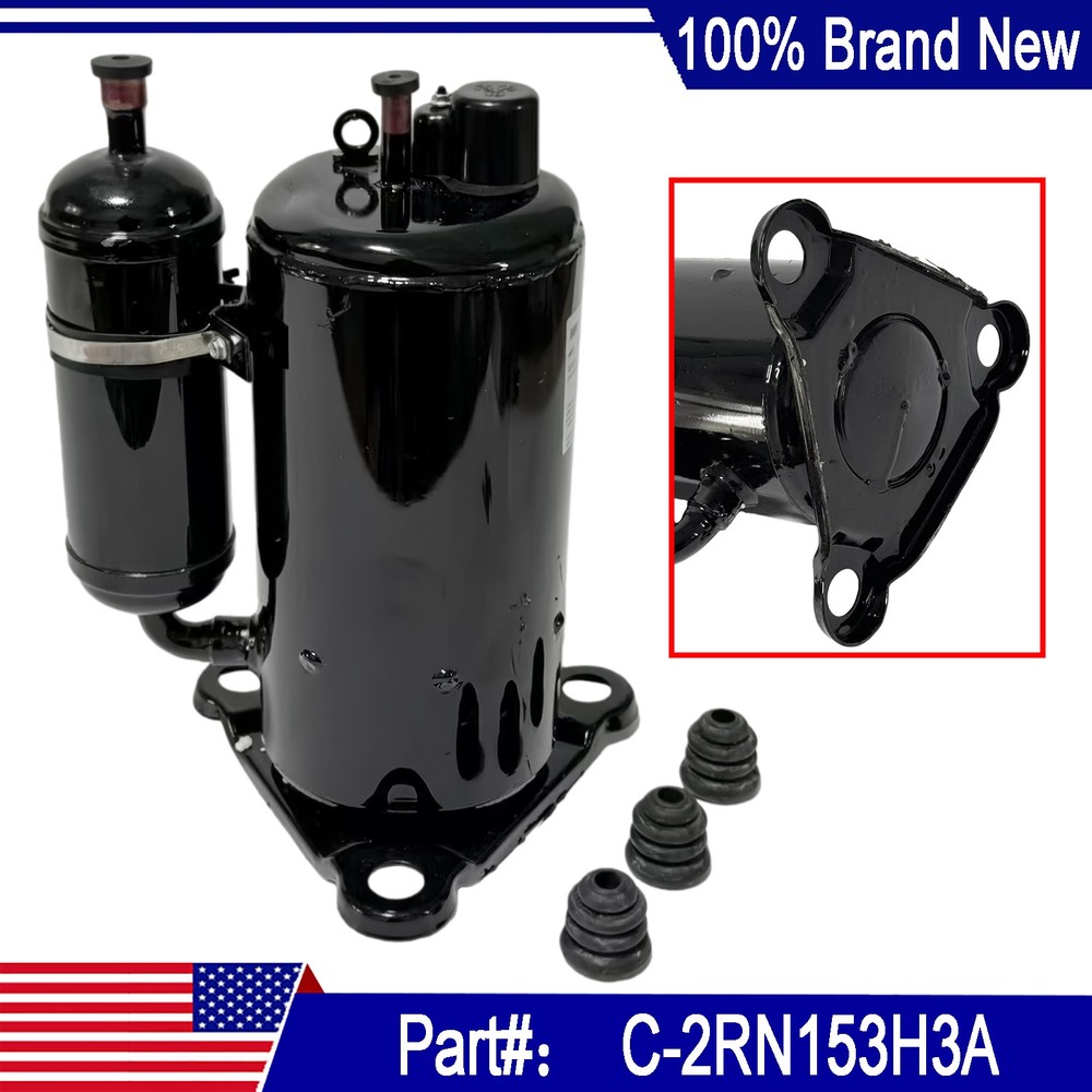 1× C-2RN153H3A Fit For Equipment Compressor three-phase 200V 1500W USA
