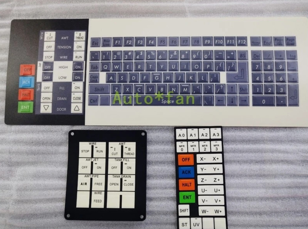 1 set For Sodick AQ400LS operation panel key film keyboard film AQ400LS