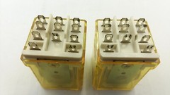 IDEC RR3BULAC120V GENERAL RELAY 120VAC COIL 30VDC 50/60HZ 10AMP (LOT OF 2)