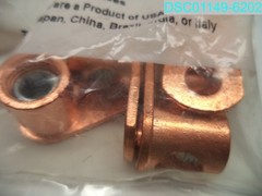 QTY=15:Kimball Midwest 8 1/0 AWG 5/16″Stud Straight Tongue Copper Mechanical Lug