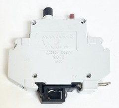 Weidmuller Circuit Breakers 910170, 3A, AC250V, DC65V – LOT OF TWO