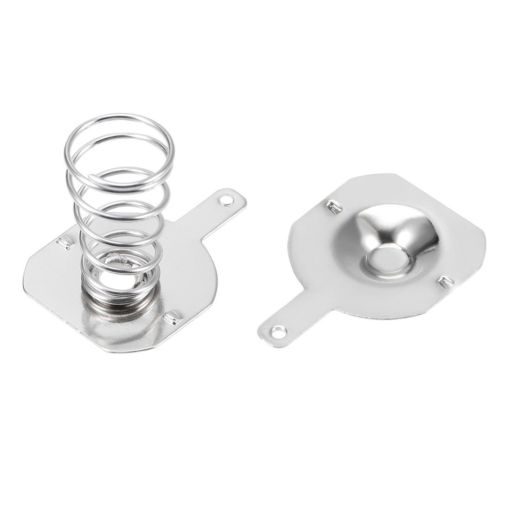 16.5mmx16mm Negative to Positive Conversion Spring Plate 18650 Battery,20Pairs