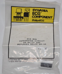 NEW ECG – ECG806 Integrated Circuit AM RF/IF AMP Philips Replaces Delco DM-35