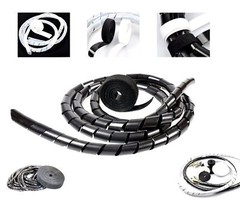 Cable Wire Tidy Wrap PC Home Cinema TV Management Organising Kit, Small, Large