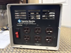 Superior Electric 6 Outlet Transient Voltage Suppressor TVS151P6DU 15Amp Surge