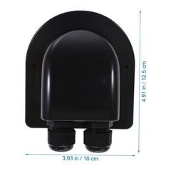 2pcs Cable Gland Waterproof Cable Pass Through 2-hole Rv Gland