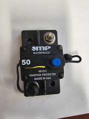 Mechanical Products 175-S0-050-2 Surface Mount Circuit Breaker, 50A (Box of 36)