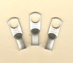 10 TIN PLATED Big Battery Copper Ring Lug Terminal Connector #6 Wire Gauge 5/16″