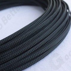 3-25mm Wide TIGHT Braided PET Expandable Sleeving Wrap Wire Cable Sheath Tubing
