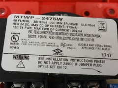 226212 New-No Box; Wheelock 38GV10 Waterproof Multitone Horn 24VDC; 85 to 100dB