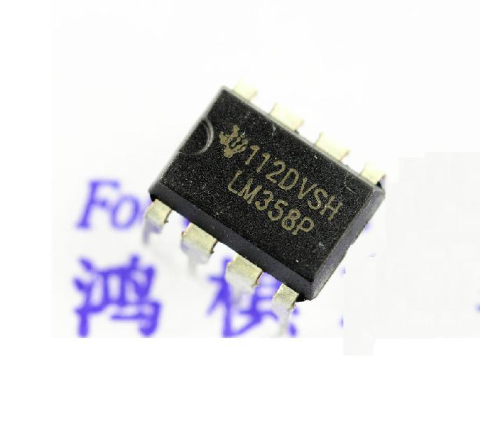 20PCS LM358P LM358 OPAMP DUAL 0-70DEG C 8-DIP NEW