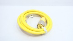 Mencom MIN-10MFPX-6 10-pole Male To Female Mini Patchcord 6ft
