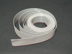 10 FT 16 PINS COND 3M 3365/16SF GREY FLAT RIBBON CABLE 28AWG .05″ /1.27mm PITCH