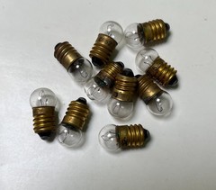 20 pcs GE 52 14.4V Vintage Miniature Light Bulbs Lamps