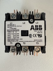 ABB DP40C3P-1 3-Pole 40A Definite Purpose Contactor 120V-Coil NEW