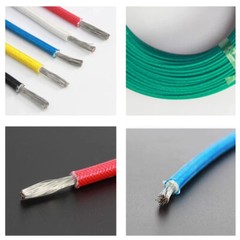 Heat Resistant Fibreglass Wire 0.3mm²-6mm² Appliance Cable High Temp Spares