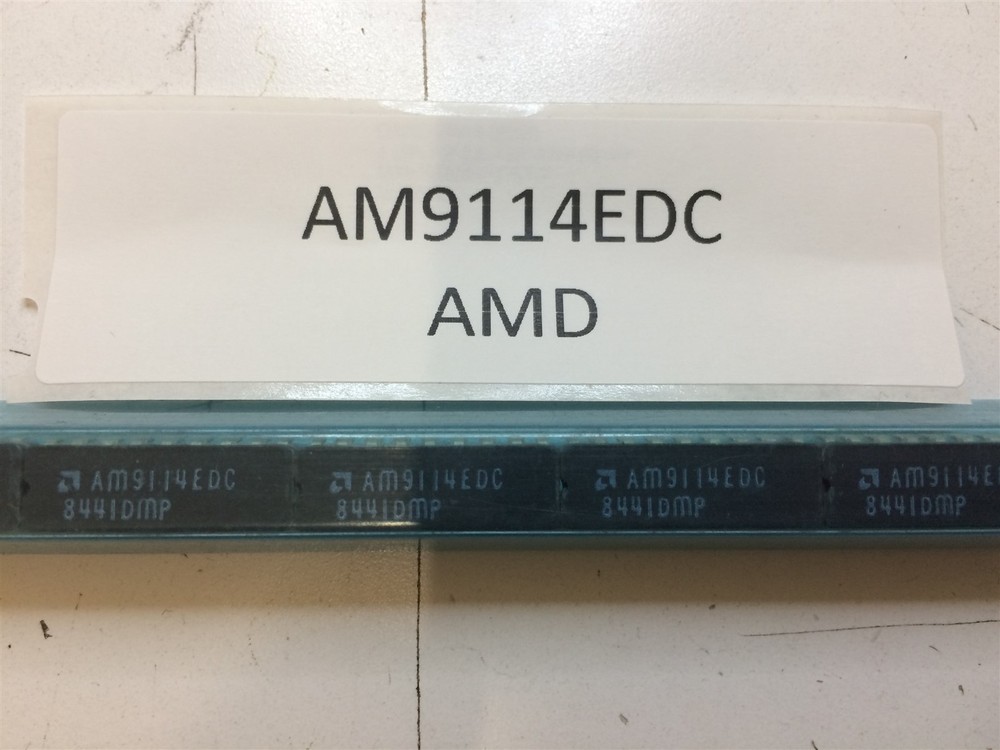 AM9114EDC AMD IC SRAM 1KX4 CDIP 18 PIN 2 PIECES