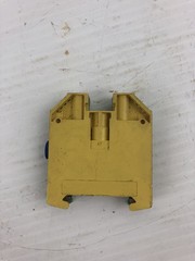 Weidmuller WPE 16 Green Yellow Terminal Block WPE16
