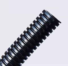 1m PA nylon tube plastic hose wire protection harness tube corrugated tube black