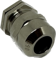 WISKA CABLE GLAND NICKEL PLATED BRASS METRIC M20X1.5 6-13MM 10065002 3 PCS