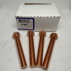 3/8-16 TPI x 2 1/2″, Silicon Bronze, Hex, Tap Bolt