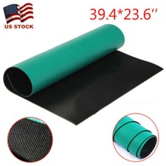 Anti Static ESD Heat Resistant Grounding Mat 39″ x24″ For Phone PC Tablet Repair