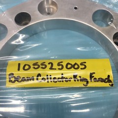 VARIAN 105525005 BEAM COLLECTOR RING FARADAY, 122133