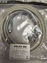 NEW in Package BLACK BOX EDN12H-0025-MF EDN12H0025MF 25 Foot Male to Female
