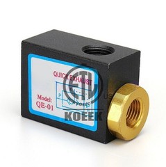 QE-01 QE-02 QE-03 QE-04 Pneumatic 1/8″ 1/4″ 3/8″ 1/2″ BSPT Quick Exhaust Valve