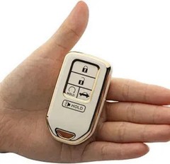 Smart Key Fob Cover Compatible with 2015-2022 Honda Accord Civic CRV CR-Z Fit In