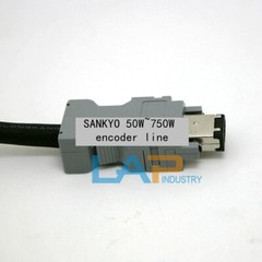 1PCS For SANKYO 50W~750W low power servo encoder servo motor encoder cable