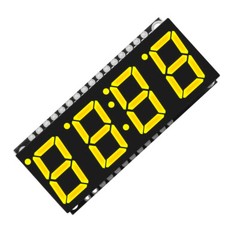 0.56” 4-bit 7 Segment HT16K33 LED Display Module Clock Module Green Yellow Blue