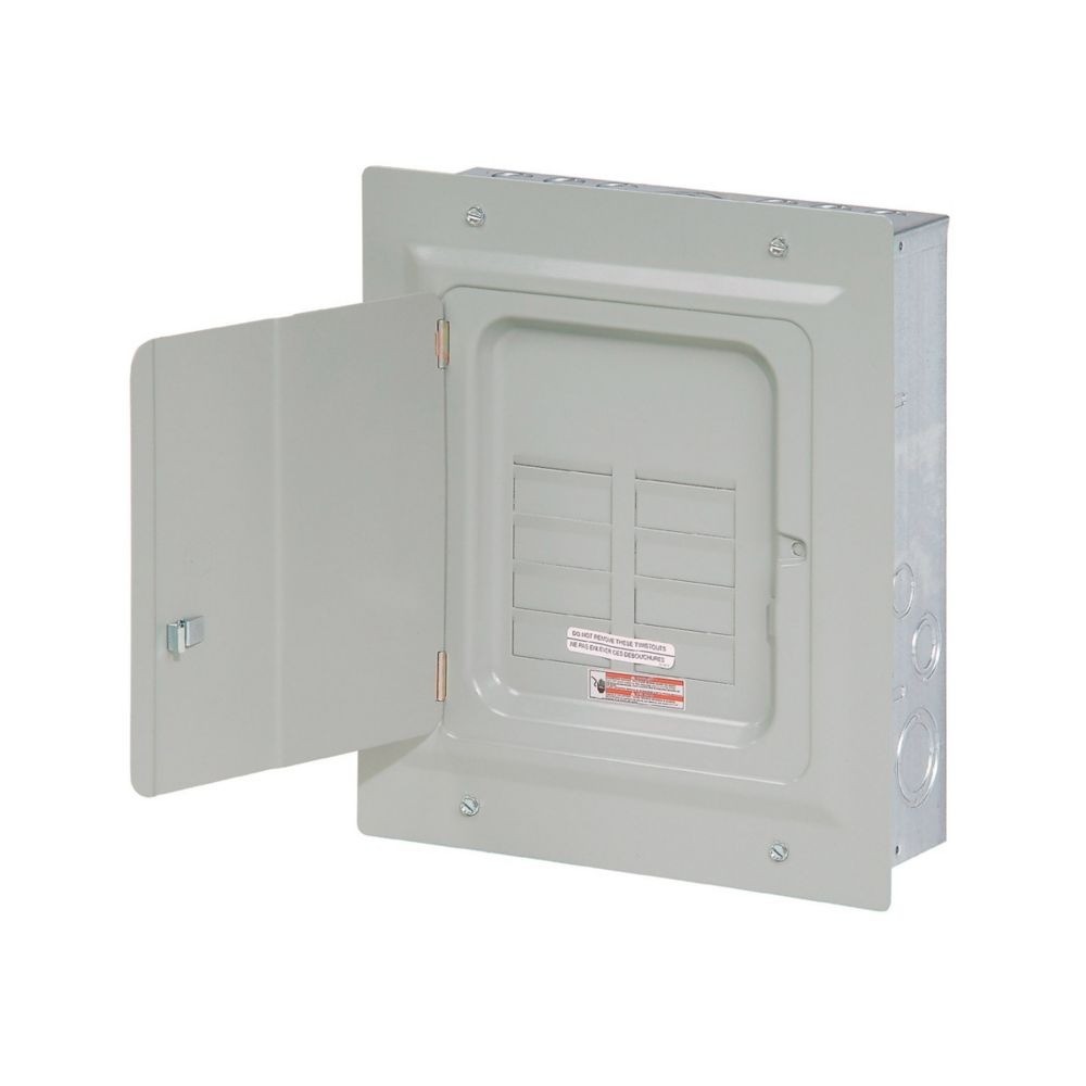 Eaton BR612L125FDP Main Lug Loadcenter, 125 A,7, Aluminum, NEMA 1