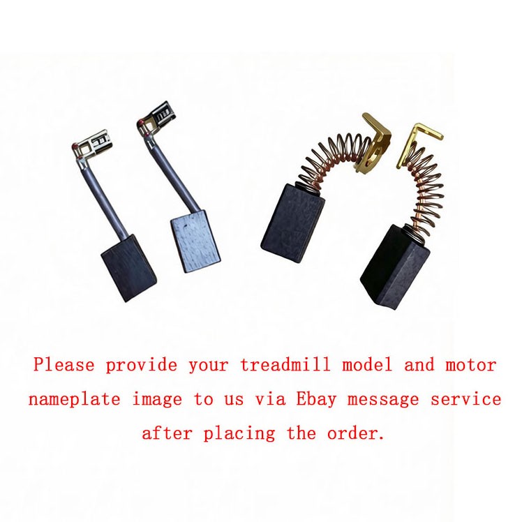 1 Par. New Motor Carbon Brush For Treadmill 1.5/1.75/2.0/ 2.25/2.5/2.75/3.0HP