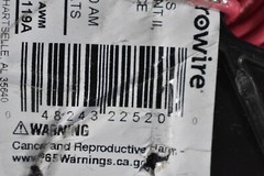 Cerrowire Solid Copper Wire Red 500′ Gasoline/Oil Resistant THHN/THWN-2 E15119A